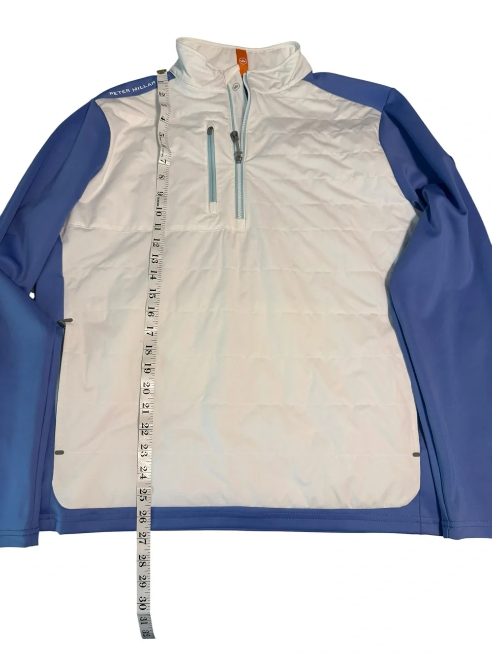 Peter Millar Crown Sport Weld Elite Hybrid Half Zip Padded Golf Jacket Medium